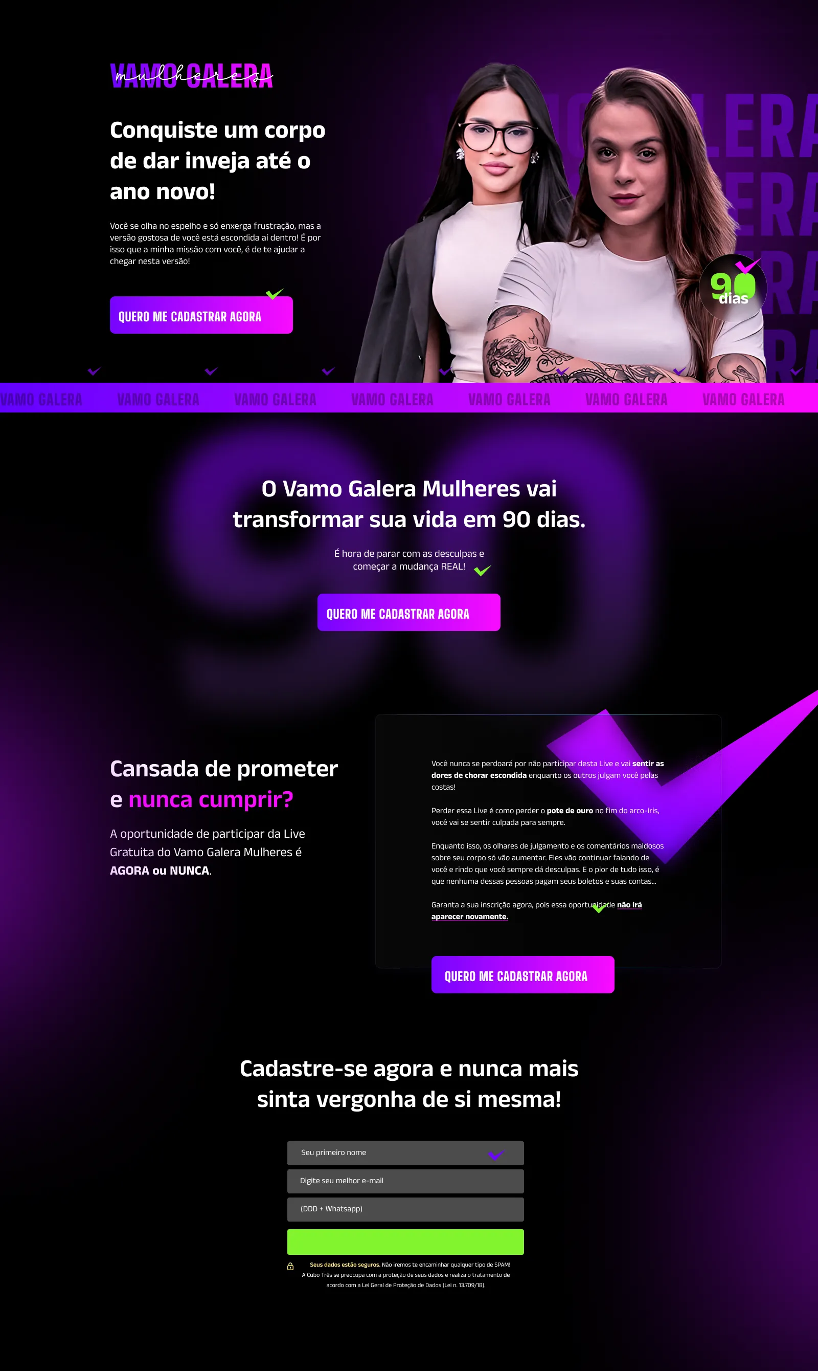 Vamo Galera Mulheres